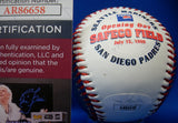 Jamie Moyer Autographed Signed 1999 Safeco Field Opening Day Baseball JSA