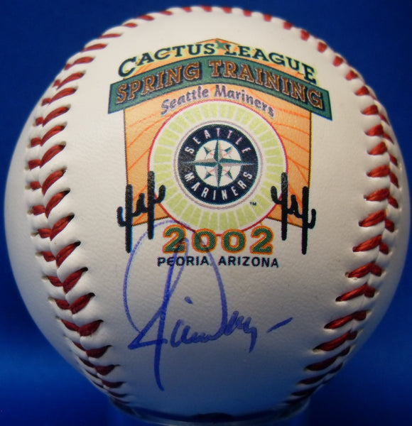 Jamie Moyer Autographed Signed 2002 Spring Training Baseball JSA