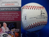 Jamie Moyer Autographed Signed Branch Rickey Award Baseball JSA