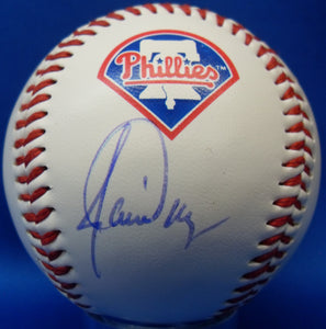 Jamie Moyer Autographed Signed Philadelphia Phillies Logo Baseball JSA