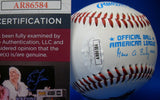 Jamie Moyer Autographed Signed Baltimore Orioles Logo Baseball JSA