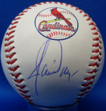 Jamie Moyer Autographed Signed St. Louis Cardinals Logo Baseball JSA