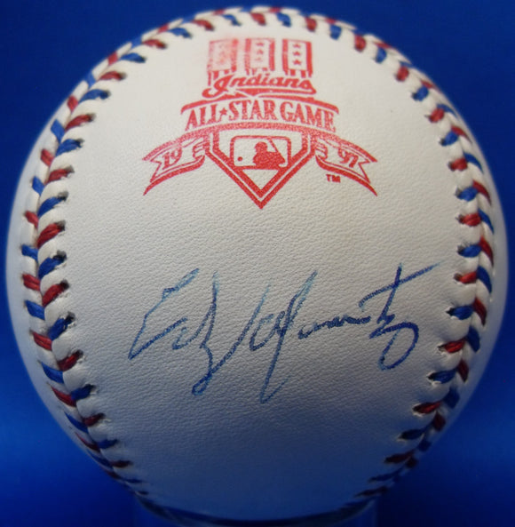 Edgar Martinez Autographed Signed 1997 All Star MLB Baseball JSA