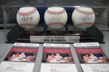 Ken Griffey Jr. Edgar Martinez Ichiro Suzuki Autographed Signed HOF MLB Baseball Set JSA