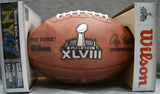 Russell Wilson Autographed Signed Official SBXLVIII Full Size Duke Football Seattle Seahawks