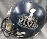 Russell Wilson Autographed Signed Official SBXLVIII Full Size Replica Helmet Seattle Seahawks