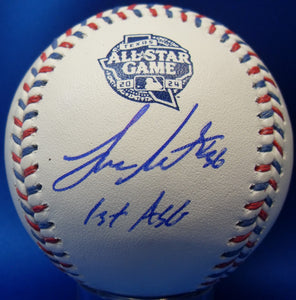 Logan Gilbert Autographed Signed with "1st ASG" inscription MLB 2024 All Star Baseball JSA