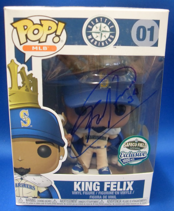 King Felix Signed Funko Pop #01 SGA Limited Edition /1000 JSA COA