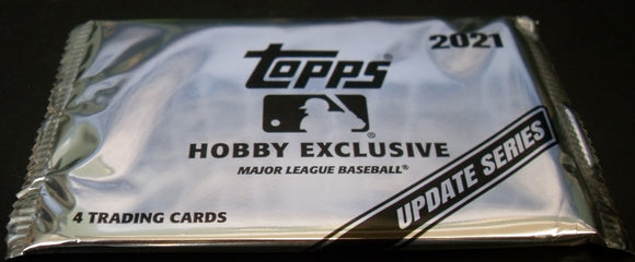 2021 Topps Update Series Baseball Hobby Silver Pack