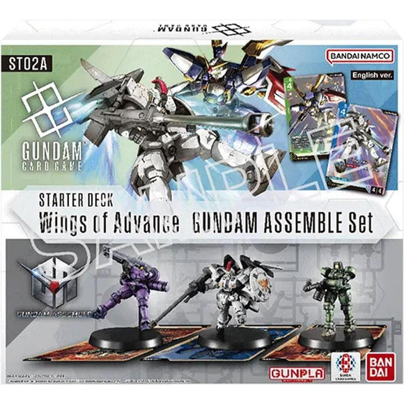 Gundam: Starter Deck: Wings of Advance Gundam Assemble Set ST02A