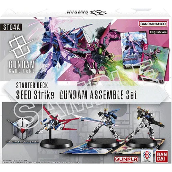 Gundam: Starter Deck: SEED Strike Gundam Assemble Set ST04A