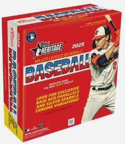2025 Topps Heritage Baseball Mega Box