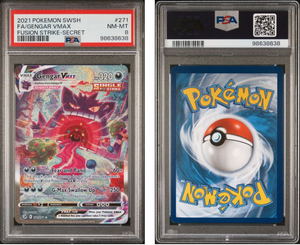 Gengar VMAX Alt Art #271 Fusion Strike - PSA 8