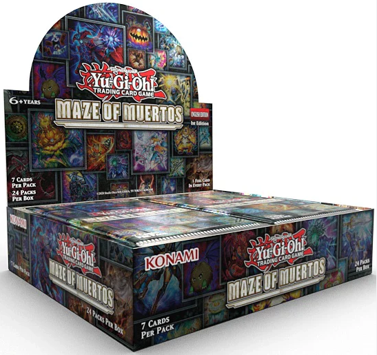 YuGiOh Maze of Muertos 1st Edition Booster Box Northwest Sportscards YuGiOh Maze of Muertos 1st Edition Booster Box Northwest Sportscards
