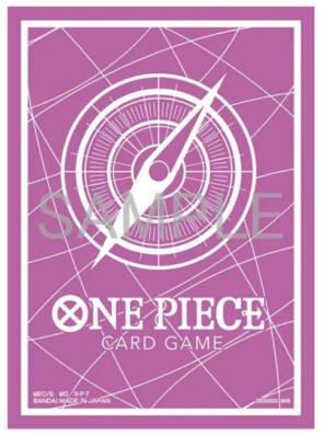 card sleeves one piece Bandai One Piece Vol. 13 Deck Sleeves (QTY 70) Standard Purple – Northwest Sportscards