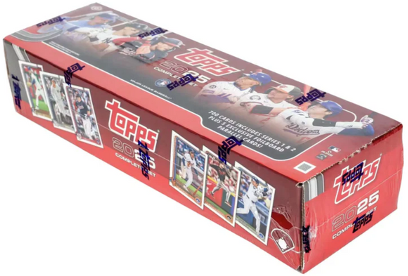 2025 Topps Baseball Factory Hobby Set 700 w/ 5-Card Exclusive Foilboard Pack