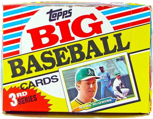 1988 Topps Big Series 3 Three Baseball Box