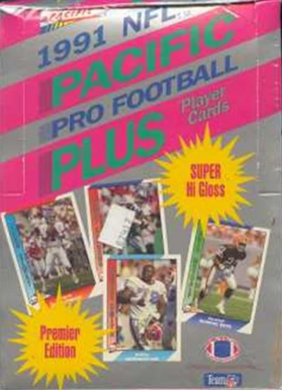 1991 Pacific Plus Series 1 One Football Box