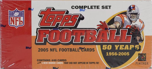 2005 Topps Football Factory Set