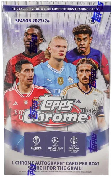 2023-24 Topps UEFA 珍し Club Competitions 未開封