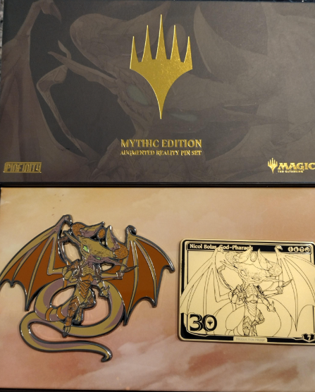 Magic The Gathering: Pinfinity - Serialized XL Nicol Bolas God