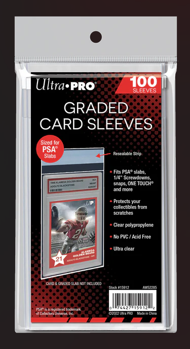 Ultra Pro PSA Graded Card Sleeves (100ct)