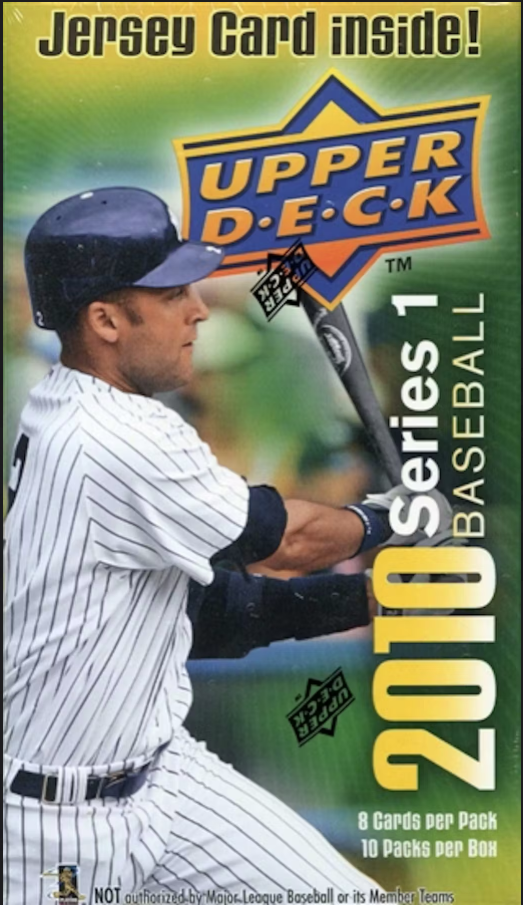 2010 Upper Deck Baseball Series One 1 Baseball Retail Box