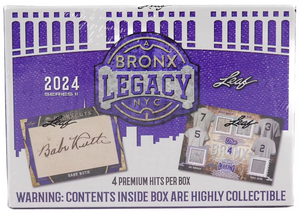 2024 Leaf A Bronx Legacy Baseball Series 2 Box