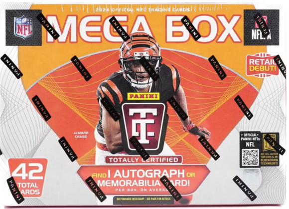 2024 Panini Totally Certified Football Retail Mega Box
