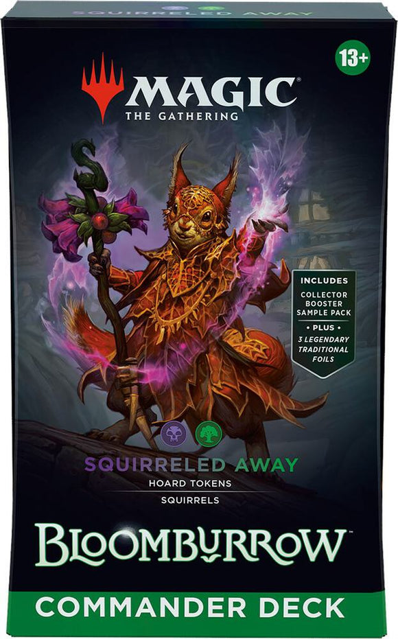 MTG Bloomburrow: Squirreled Away Commander Deck
