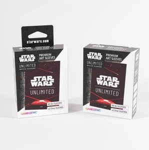 Star Wars: Unlimited Art Sleeves - Card Back Red - 60ct
