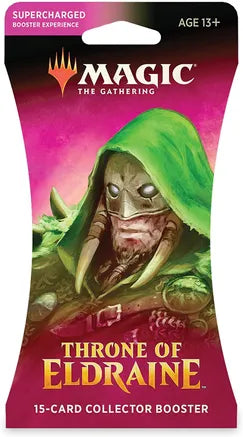 MTG Throne of Eldraine Sleeved Collector Booster Pack