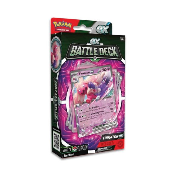 Pokemon Tinkaton Ex League Battle Deck