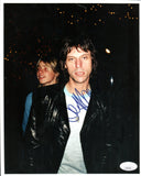 Jeff Beck Autographed Framed & Matted 8x10 w/ Concert Ticket from Signing Date