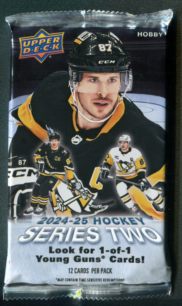 2024-25 Upper Deck UD Series Two 2 Hockey Hobby Pack