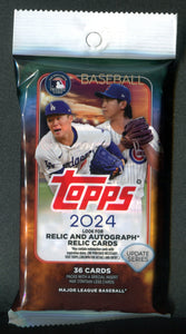 2024 Topps Update Series Baseball 36-Card Jumbo Pack