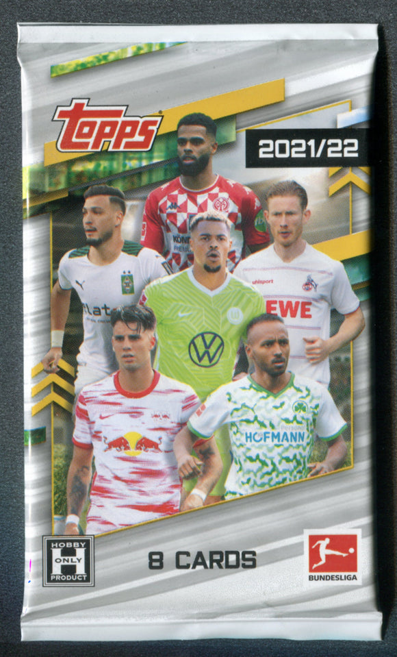 2021-22 Topps Bundesliga Soccer Hobby Pack