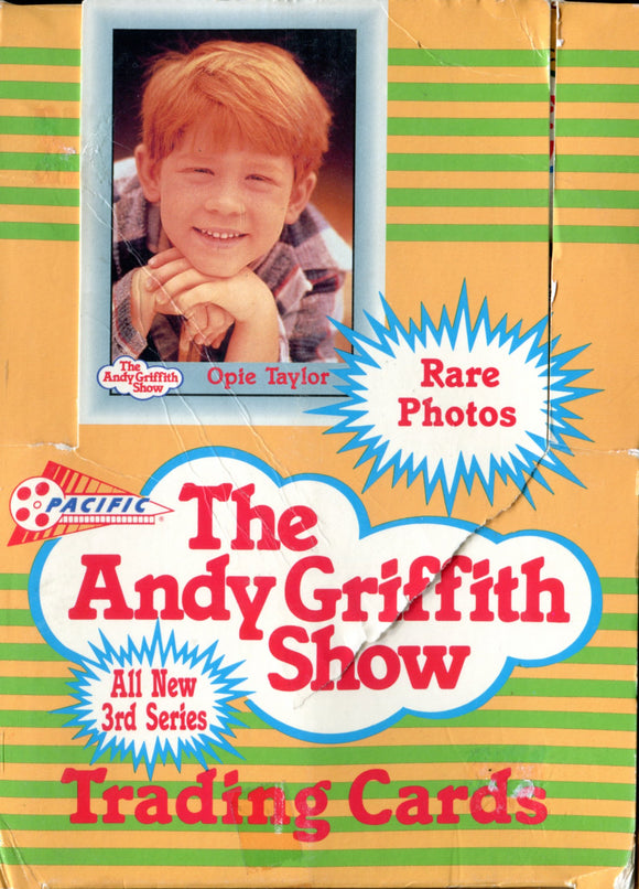 1991 Pacific Trading Cards The Andy Griffith Show 3rd Series Trading Cards Box