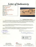 Edgar Martinez Autographed Signed Game Used M356 Louisville Slugger Bat JSA LOA