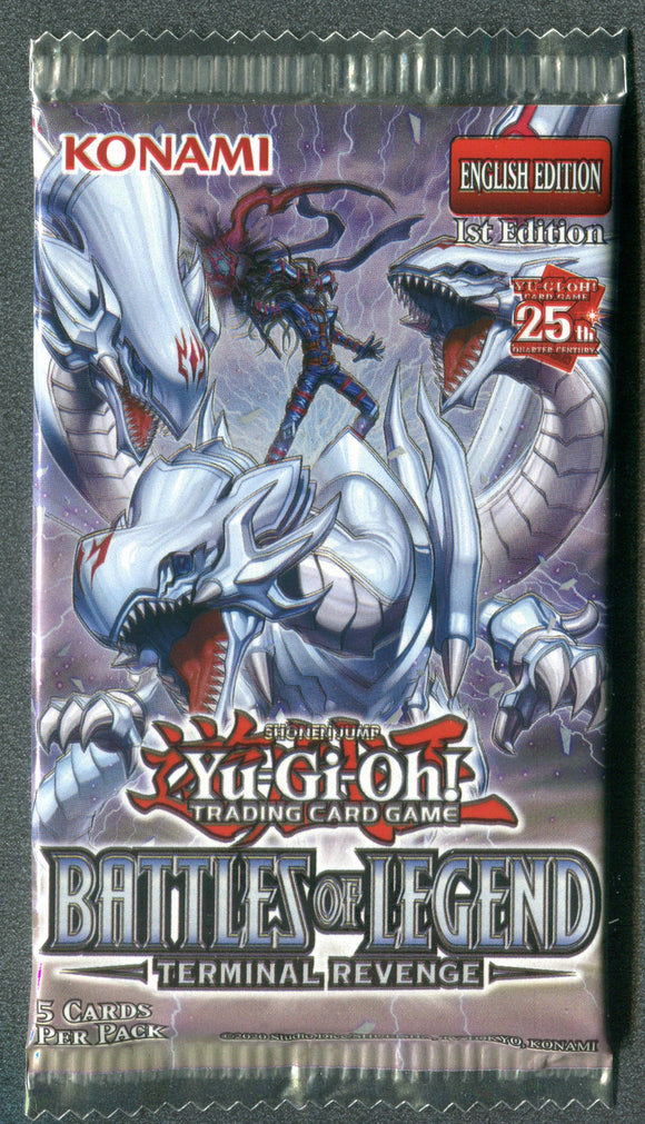 Yugioh Battles of Legend: Terminal Revenge Booster Pack