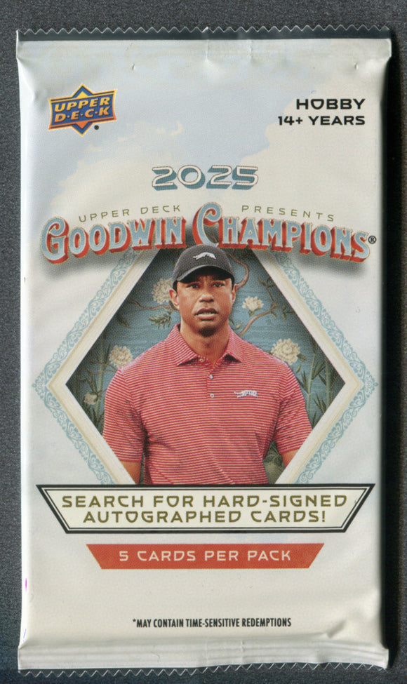 2025 Upper Deck UD Goodwin Champions Hobby Pack