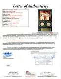 Ken Griffey Jr. Edgar Martinez Signed MLB Baseball Pair Shadowbox JSA