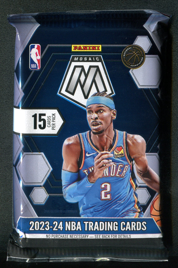2023-24 Panini Mosaic Basketball Hobby Pack
