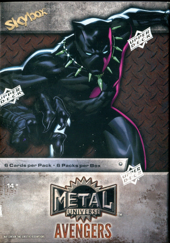 2024 Upper Deck UD Marvel Metal Universe Avengers Retail Blaster Box