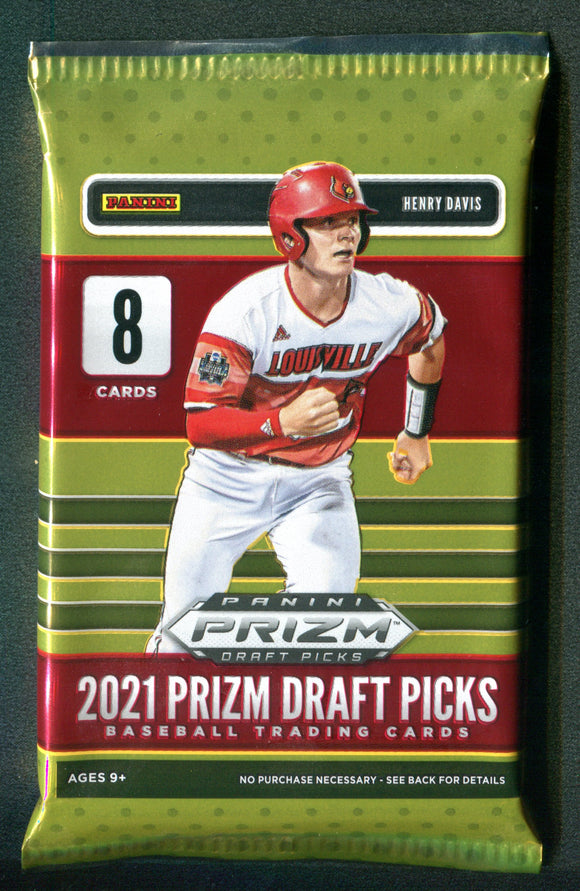 2021 Panini Prizm Collegiate Draft Picks Baseball Hobby Pack