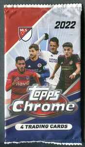 2022 Topps MLS Chrome Soccer Hobby Pack