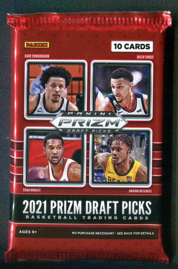 2021-22 Panini Prizm Collegiate Draft Picks Basketball Hobby Pack