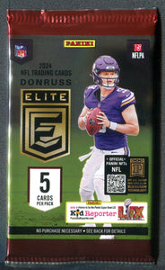 2024 Panini Donruss Elite Football Hobby Pack