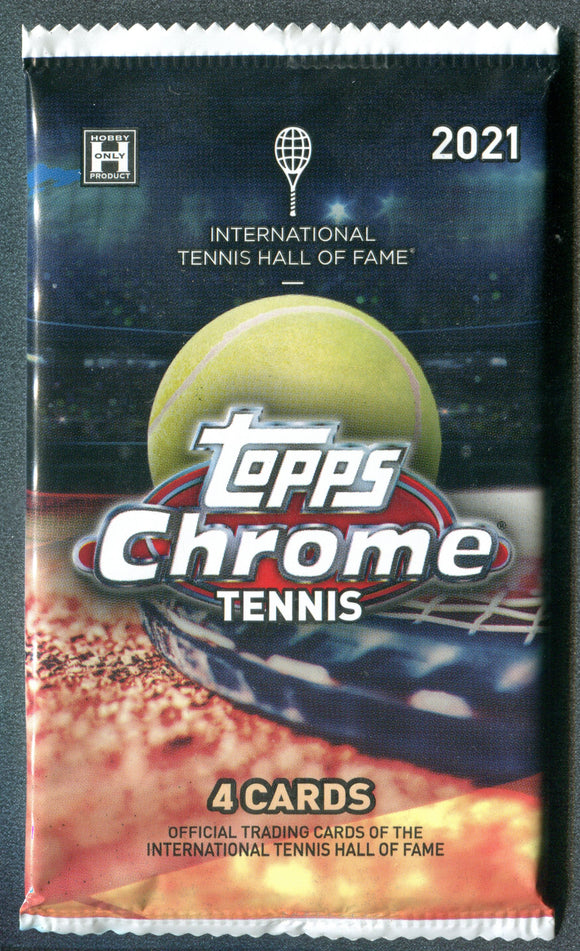2021 Topps Chrome Tennis LITE Hobby Pack