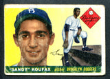 1955 Topps #123 Sandy Koufax RC